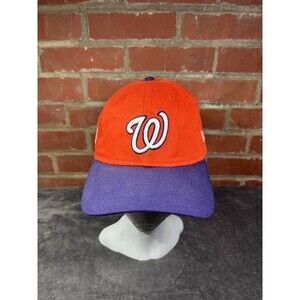 Washington Nationals College Co-Branded Clemson University New Era Hat Cap